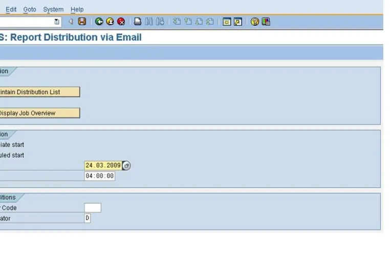 Bild: Endlich können Berichte aus SAP ERP automatisch erstellt und per Mail versand werden