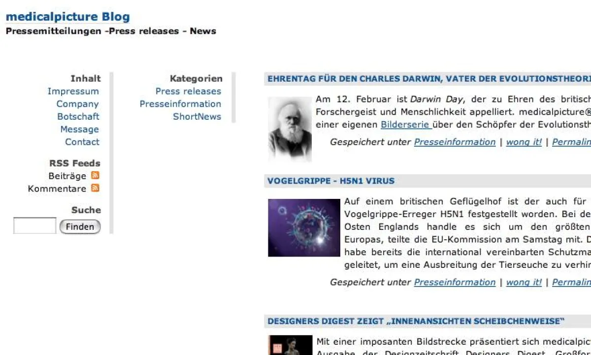 Blog Screen