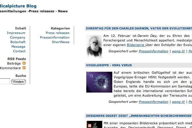 Bild: Blog me Amadeus - medicalpicture launcht neues Blog mit Presseinformationen