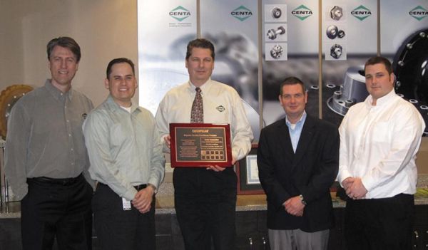 CENTA mit SQEP-Plakette in Bronze von Caterpillar ausgezeichnet - openPR