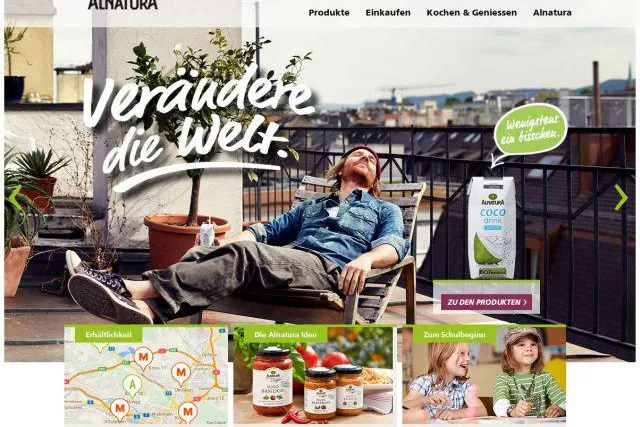 Bild: Aperto launcht Alnatura Webpräsenz für den Schweizer Markt