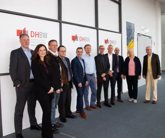 Bild: Sechs neue Professoren für die DHBW Karlsruhe