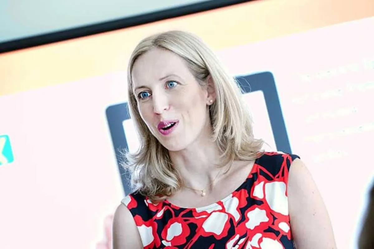 Madeleine Kühne auf der Bühne