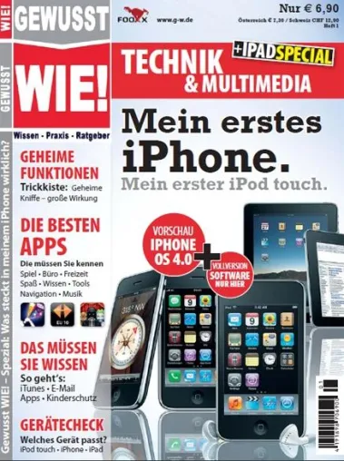 Ratgebermagazin Gewusst WIE! veröffentlicht iPhone-Sonderheft Bild: Ratgebermagazin Gewusst WIE! veröffentlicht iPhone-Sonderheft