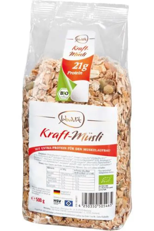 Neu: Das JaBuVit Kraft Müsli