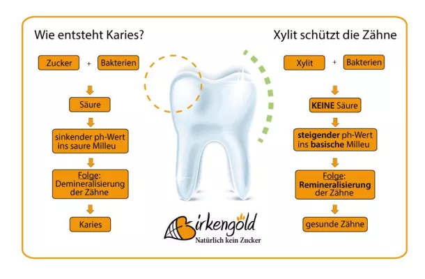 Bild: Tag der Zahngesundheit am 25.09.14: Birkengold ermöglicht zahnfreundliches Naschen