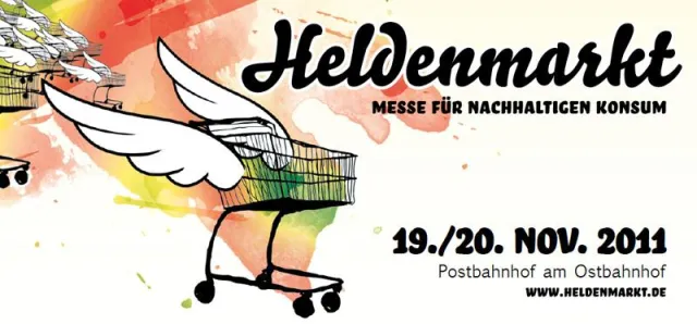 Bild: 4. Heldenmarkt - Die Messe für nachhaltigen Konsum am 19./20.11. in Berlin