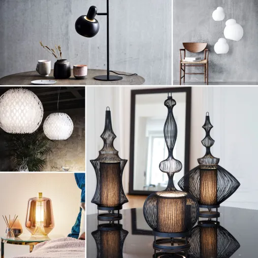 Bild: Herbsttrends der Leuchten - Lampenwelt.de präsentiert Lichtdesigns von Basics bis Eyecatcher   