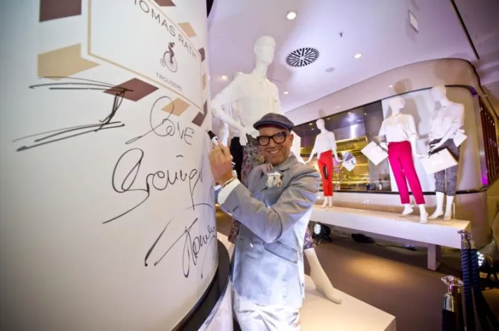 Bild: Launchevent Thomas Rath Trousers im Breuninger Flagship	Pressemitteilung