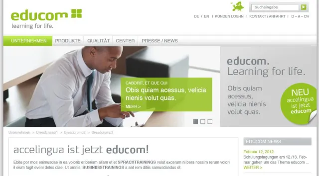 Bild: brainwave design übernimmt Kommunikationsetat der educom group