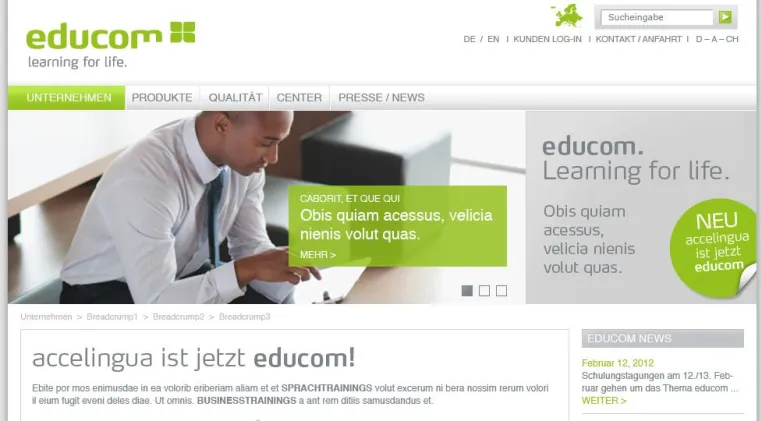 Bild: brainwave design übernimmt Kommunikationsetat der educom group