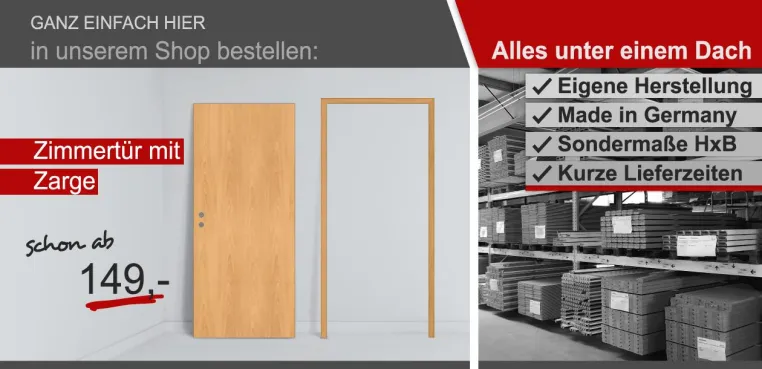 Bild: Häufige Fragen zu Innentüren und Zargen - tuerenmarkt24.de
