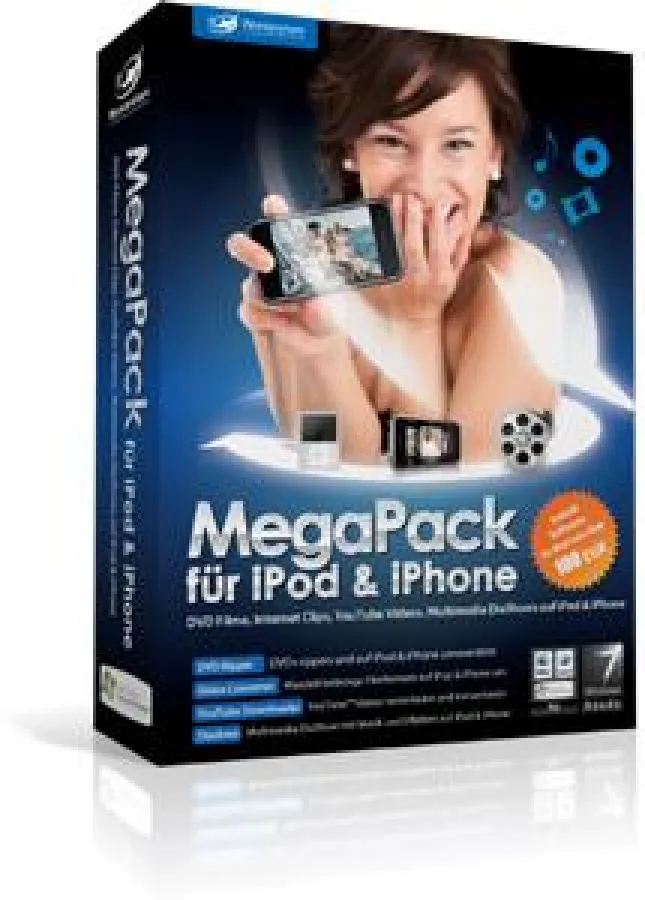 Voll im Trend: Wondershare MegaPack für iPod und iPhone