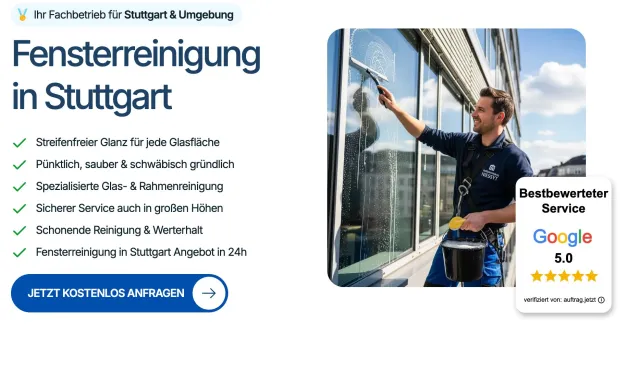 Bild: Feinstaub im Kessel: Fachbetrieb für Fensterreinigung in Stuttgart setzt auf Osmose-Technik