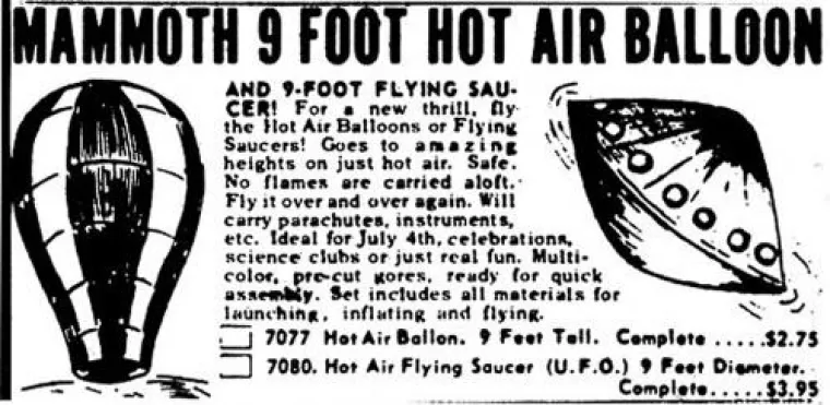 Bild: UFOs: Kontroverse um Himmelslaternen-Festival in den USA