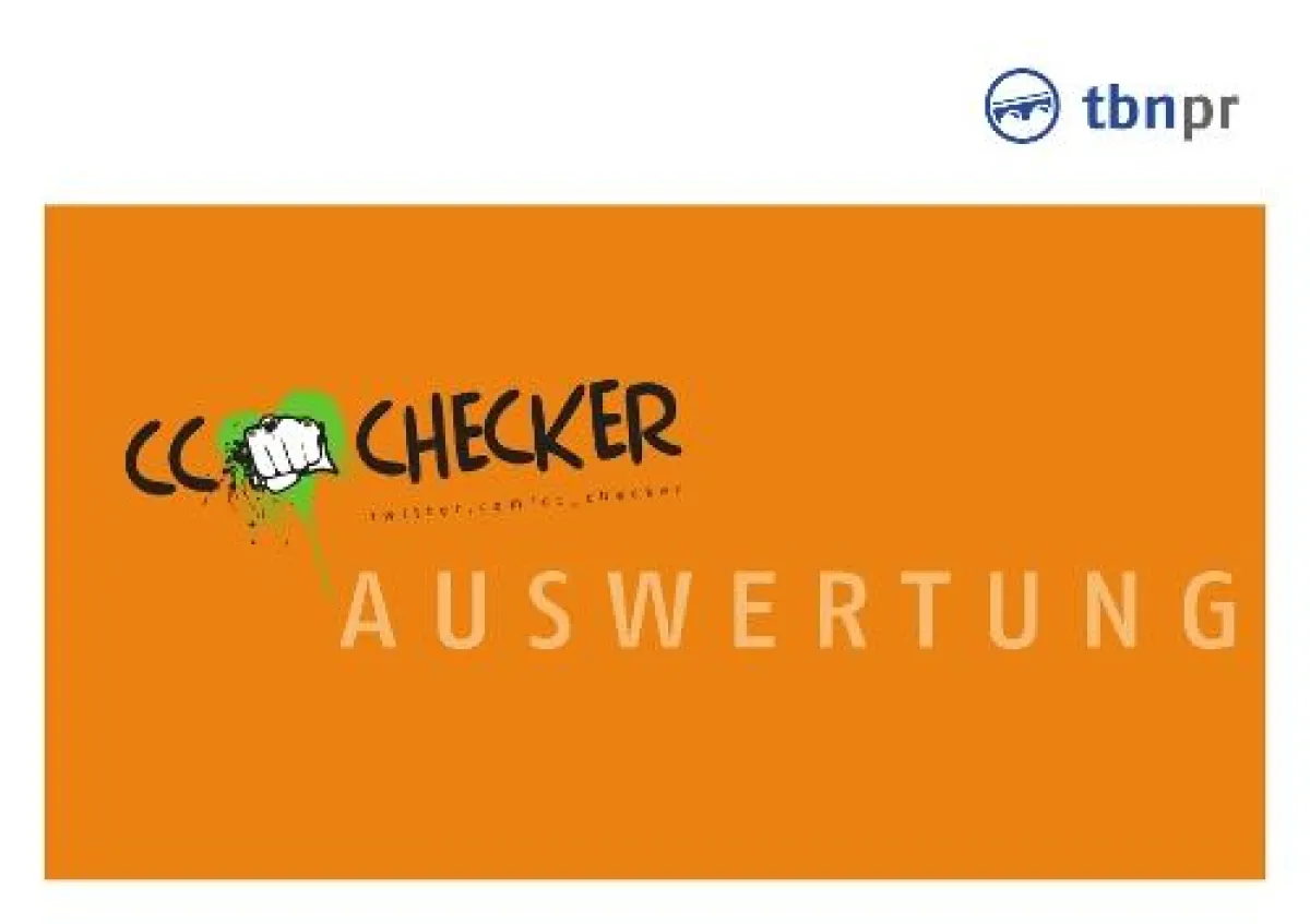 Jetzt herunterladen: Die Auswertung von CC-Checker, dem Twitter-Newsticker zur CallCenterWorld 2010
