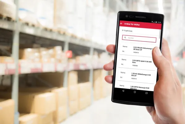 Weber Data Service mit neuer Lager-App auf der LogiMAT 2018 Bild: Weber Data Service mit neuer Lager-App auf der LogiMAT 2018