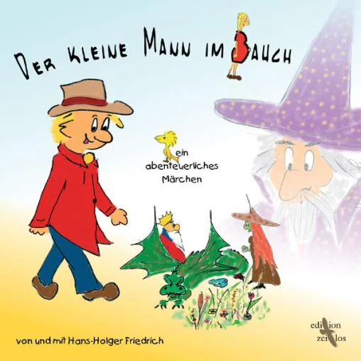 Bild: Erstes Hörbuch für Kinder von O-Ton-Produktion Berlin: Der kleine Mann im Bauch