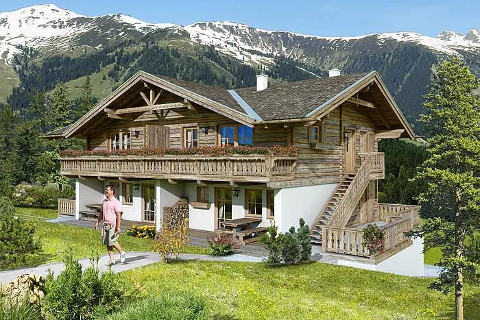 Bild: Volksmusik in den Bergen Österreichs