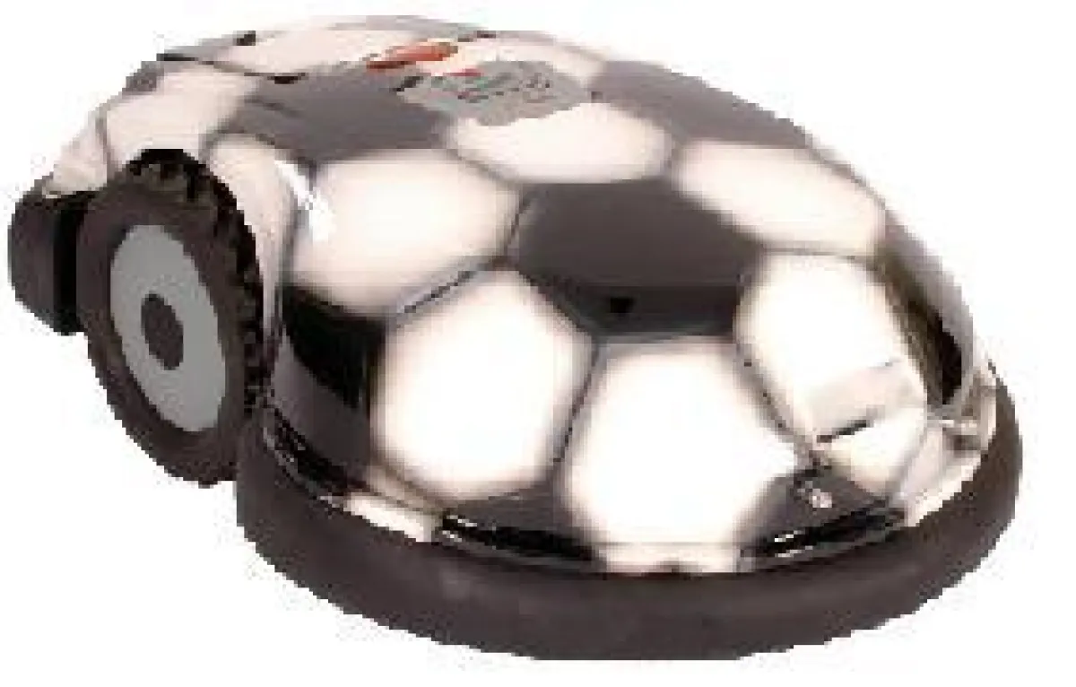 Robomow-Sonderedition: Ein Fußball, der Rasen mäht