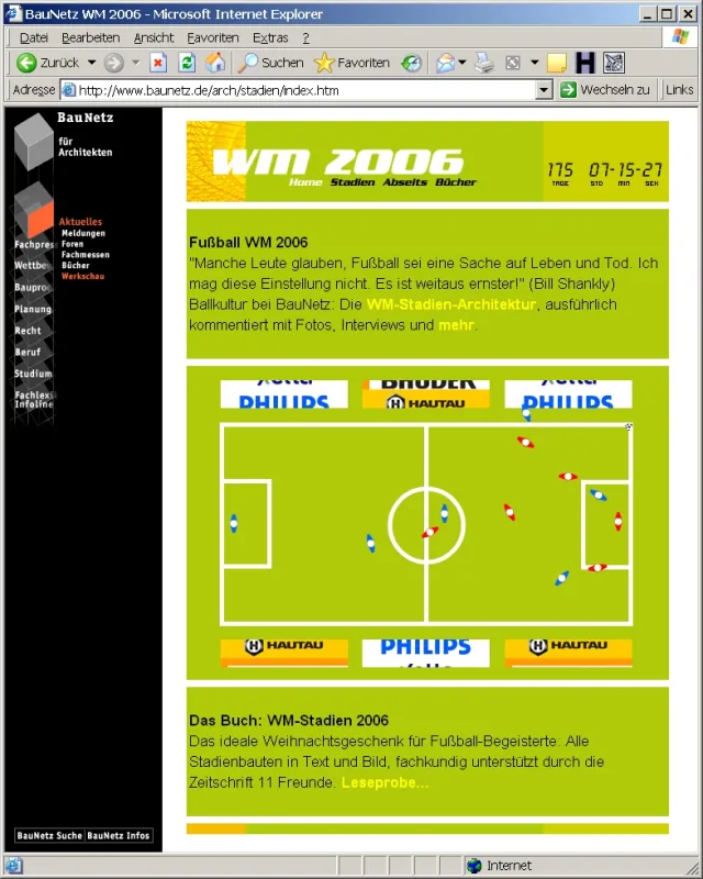 http://www.BauNetz.de/stadien