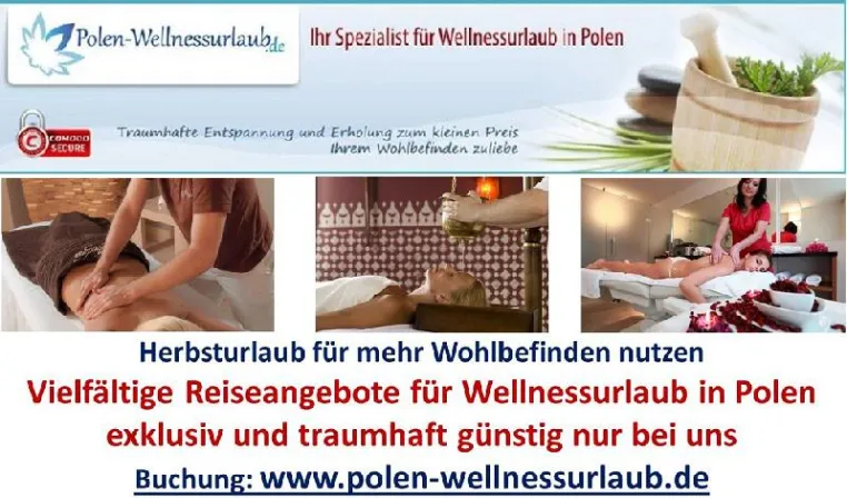 Bild: Wellness und Urlaub im Herbst - Entspannen, Versöhnen und Genießen mit Polen-Wellnessurlaub.de