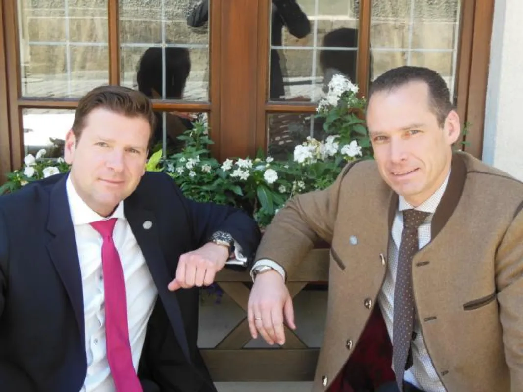 Direktor Heiko Buchta (links) und Geschäftsführer Peter Inselkammer