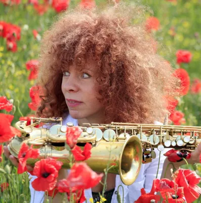 Bild: Saxophonistin Tina Tandler stellt "SummerDays", ihre neue CD vor