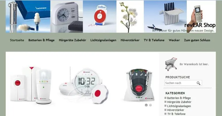 Bild: Bewährter Shop – neues Layout