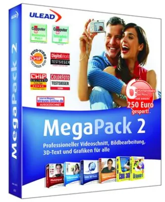 Bild: Ulead MegaPack 2: Videoschnitt und Bildbearbeitung für Profis und Einsteiger