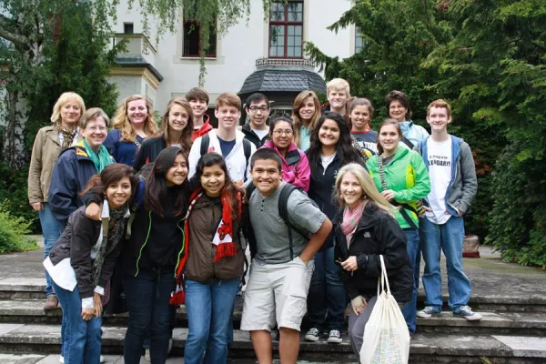 Bild: Amerikanische Austauschschüler lernen auch die Hochschule Harz kennen