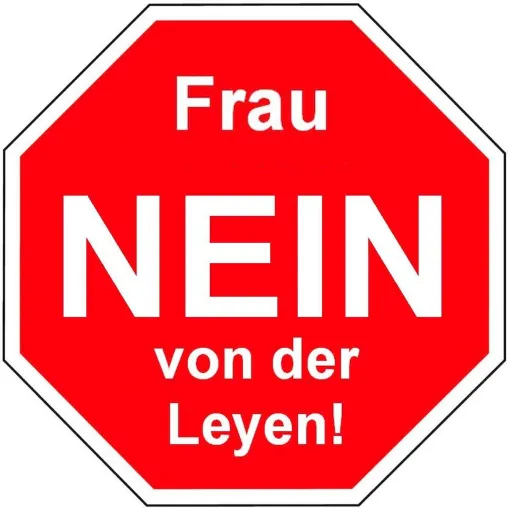 Bild: „NEIN, Frau von der Leyen!“ – PETITION zur Europawahl 2024