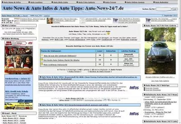 Bild: Erfolgreicher Relaunch des AutoPortals Auto-News-247.de