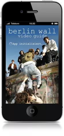 Smartphone-App zum 50. Jahrestag des Baus der Berliner Mauer Bild: Smartphone-App zum 50. Jahrestag des Baus der Berliner Mauer