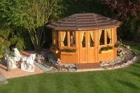 Bild: Gartenlauben von Toni Rief: Genießen Sie Ihren Garten das ganze Jahr bei Wind und Wetter!