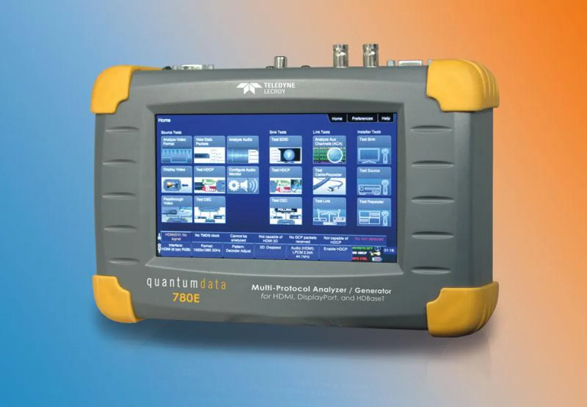 Signalgenerator und Protocol Analyzer für 4k/UHD von Quantum Data