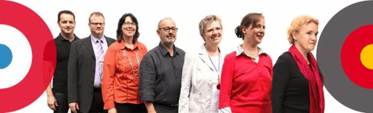 Das SpeedConsult-Team (v. links n. rechts): Patrick Messmer, Olaf Kunick, Birthe Stuijts, Bert Canjels, Annette van der Leeuw, Hei