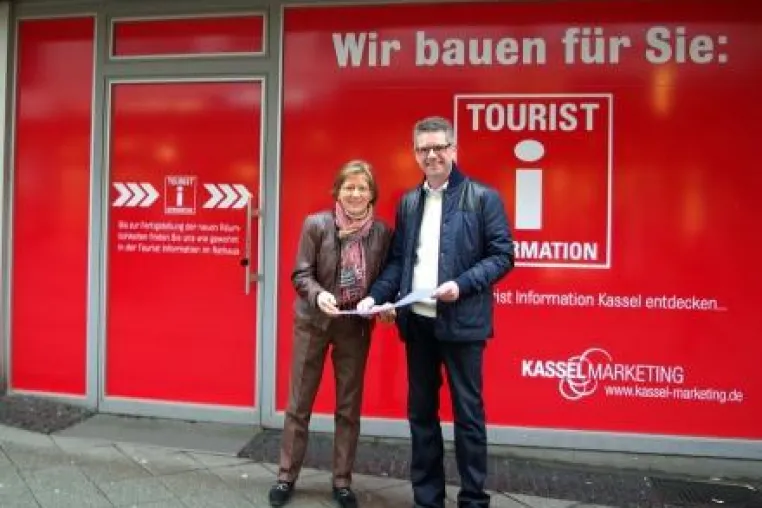 Bild: Neue Tourist Information der Kassel Marketing GmbH ab März in der Wilhelmsstraße 23