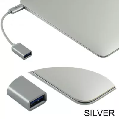 Bild: Ligawo 6518958 Adapter für Geräte mit USB 3.1 Typ C an USB 3.1 Typ A Anschluss