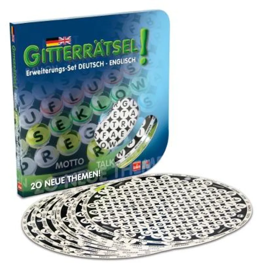 Englisches Erweiterungs-Set für Gitterrätsel von Goliath