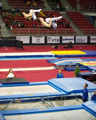 Bild: WM-Gold und -Bronze für bayerischen Trampolinturner