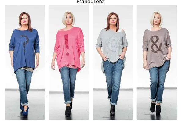Die neuen Statementshirts by Manou Lenz Kollektion - denn schweigen war gestern! Bild: Die neuen Statementshirts by Manou Lenz Kollektion - denn schweigen war gestern!
