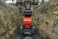 Bild: Doppelt schnell und doppelt sicher: MTS-Rohrverdichter erlaubt spannungsfreies Verdichten in der Leitungszone