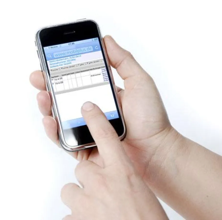 Mobile Zeiterfassung für Optimierung unternehmerischer Prozesse