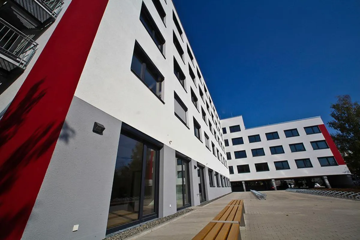 Im neuen Studentenwohnheim der GWG-Gruppe kommen 149 Studenten unter.