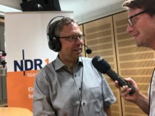 Bild: NDR berichtet über Baustellensituation