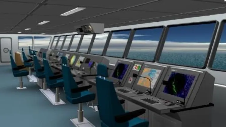 Bild: Raytheon Anschütz - Integriertes Navigationssystem für EGV 2. Los