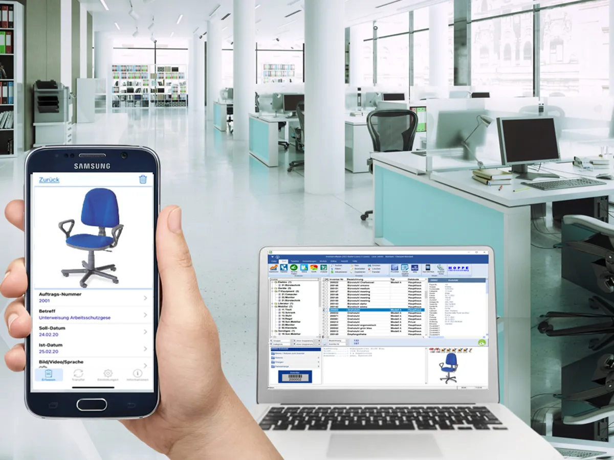  Inventarsoftware sorgt für Transparenz bei der Inventarverwaltung (© Hoppe Unternehmensberatung)