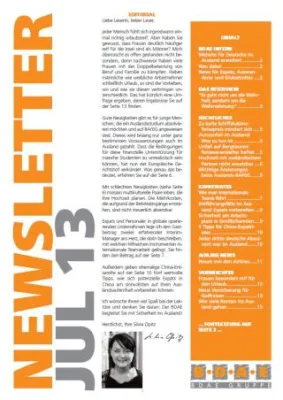 Bild: Aktuelle Ausgabe von „Leben und Arbeiten im Ausland“ erschienen