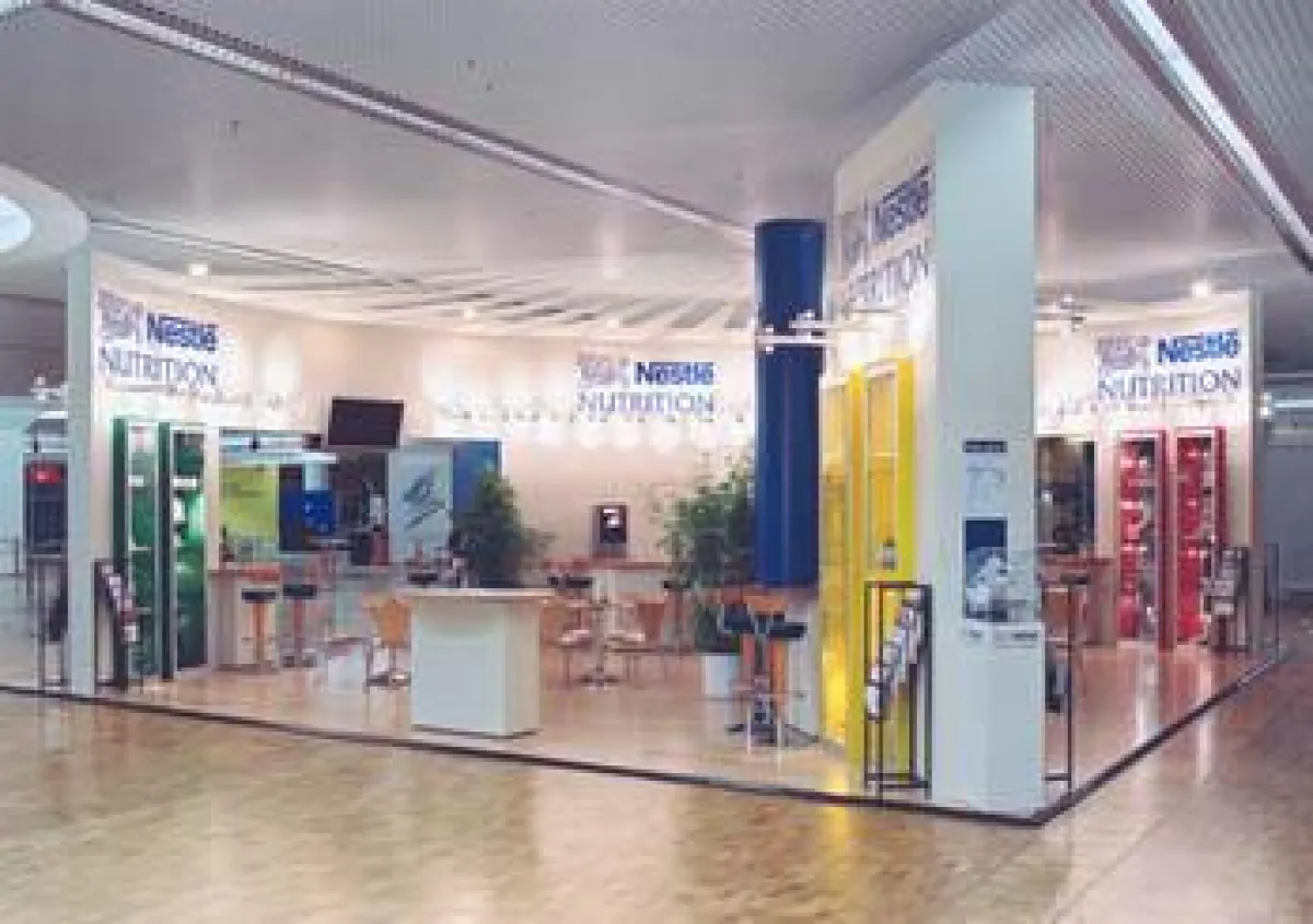 Individuell angefertigter Stand, der nur 1x eingesetzt wurde